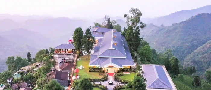 hotel top view